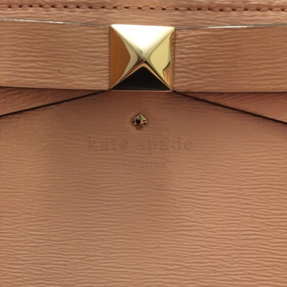 Kate Spade Large Pink Beige Tote - Picture 4 of 4